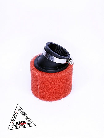 Фильтр возд. нулевик #2 (d=45mm) поролон красный
