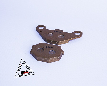 Колодки тормозные дисковые #10 X-TECH (semi-metallic) полуметаллические