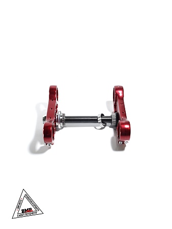 Траверса в сборе #1 алюминий 45/48 (160mm) красная