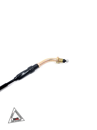 Трос газа (Lруб. -2130мм + ход -90мм) резьба; 4Т GY6-125/150cc (00001275)