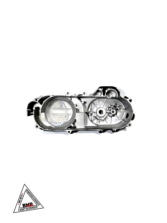 Крышка вариатора 4T GY6 50 (10 колесо, 139QMB, 8 болтов) Черная "TMMP"