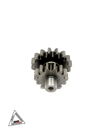 Шестерня малая двойная редуктора стартера 156FMI (CG125D)