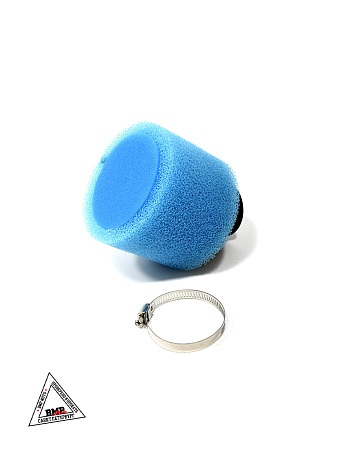 Фильтр возд. нулевик #2 (d=38mm) поролон синий