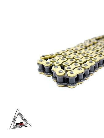 Цепь приводная 428H 132L X-TECH золотая