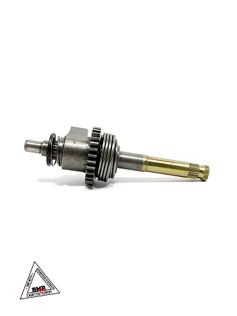 Вал кикстартера в сборе 163FML-2 (CB200-C) 169FML(CB200) 169FMM(CB250)