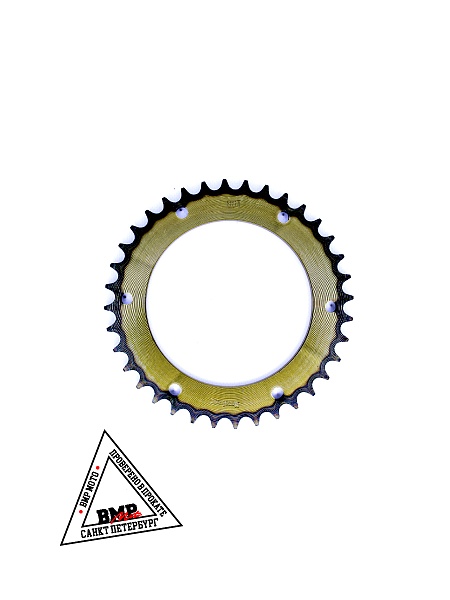 Венец, звезда ведомая (520-36) сталь, закаленные зубья Кросс 250-450 6х153х125