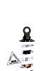 Амортизатор L=360 центральный KAYO CRF801-7L