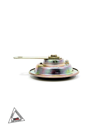 Сигнал звуковой, метал., D-90мм, 12В/3.0А/105-118Дб; Мото (08985)