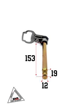 Вал переключателя КПП в сборе BSE ZS161FMJ ZS169FMM (24300-I008-00
010C)