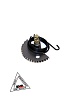 Вал кикстартера с сектором 12&quot; 139QMB 50/80см3