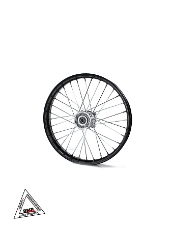 Обод передний 17" (1.60xR17 d=15мм) сталь/черный