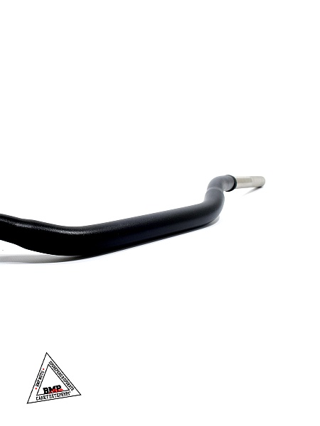 Руль 28мм #2 двухслойный черный