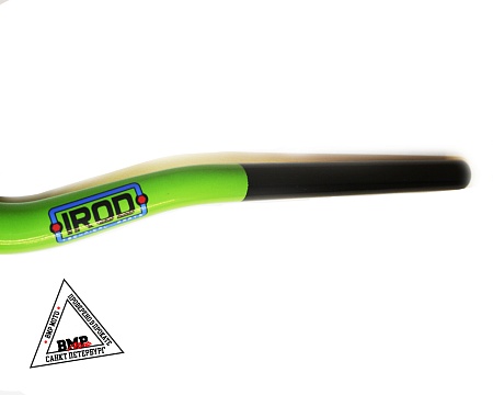 Руль 28мм #3 двухцветный зеленый