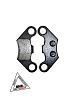 Колодки тормозные дисковые задние (компл.=2шт.) ATV WILD / ALL ROAD