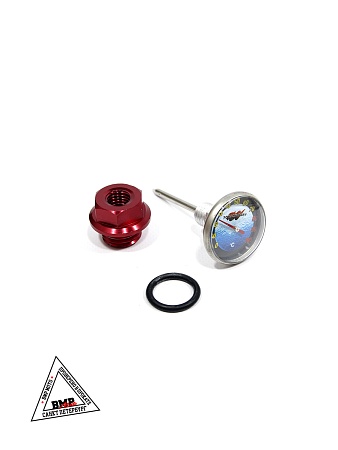 Щуп масла Delta Ø19.0mm, L-75mm (+датчик температуры) (красный) "LIPAI" (K-3422)