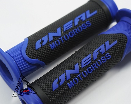 Ручки руля ZX-459 синие (011804)