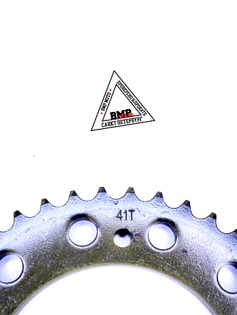 Венец, звезда ведомая (530-41) сталь, закаленные зубья Кросс 250-450 6х153х125