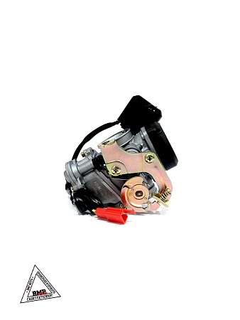 Карбюратор 4T GY6- 50/60cc, 139QMB (PD16) пласт. крышка (KEIHIN) (05528)