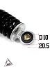 Амортизатор L=340 задний 157QMJ 150см3