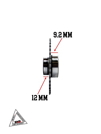 Звездочка привода коленвала YX150 см3 (WD150) эл.стартер SM-PARTS