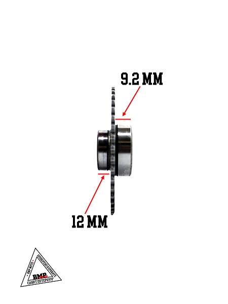 Звездочка привода коленвала YX150 см3 (WD150) эл.стартер SM-PARTS