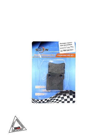 Колодки тормозные дисковые Honda DIO/TACT (перед.),TTR125 (зад.), FT50QT-10 #5 YS3011 (00002388)