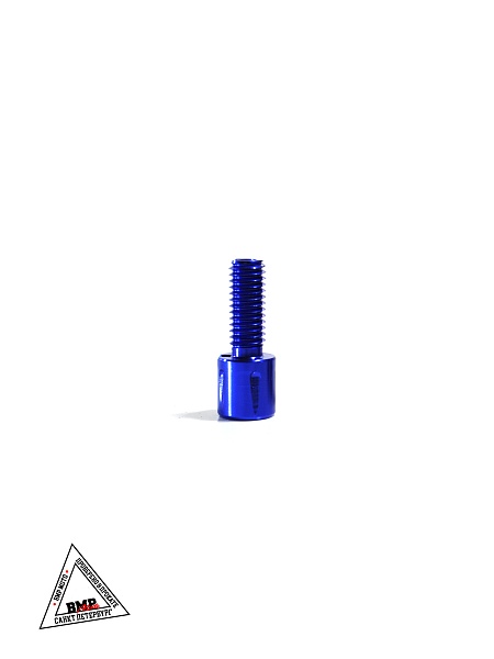 Натяжитель тросов CNC M8x1.25мм (Синий)