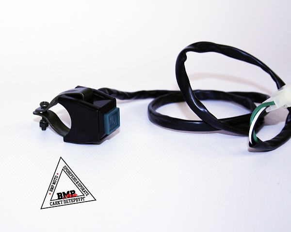 Пульт (зажигание) универсальный #4 квадратный желтый BMP-moto