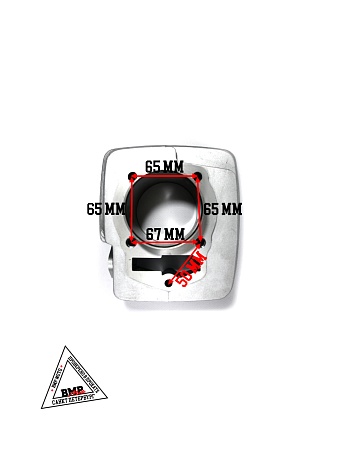 Цилиндро-поршневая группа 4Т двиг. СВ250 d-69, p-17 (тефлон) SM-PARTS