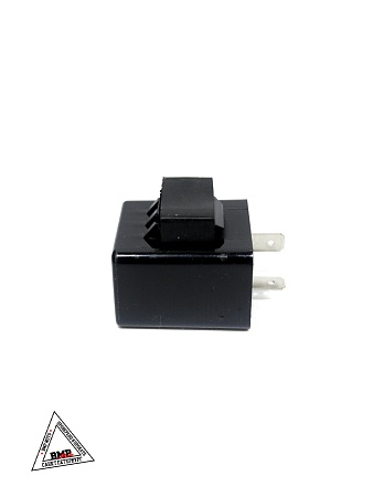 Реле поворота 6-12V 2х конт. (БЕЗ звука) квадрат. (00005066)