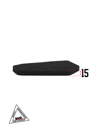 Элемент воздушного фильтра Honda DIO AF18 (поролон сухой, чёрный) "AM" (E-8222)