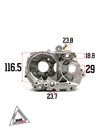 Картер левый YX140 (W063)