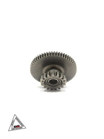 Шестерня бол.двойная редукт.(6606) стартера 156FMI(CB125D)161FMJ(CB150D)163FML-2(CB200-C)169FML(CB20