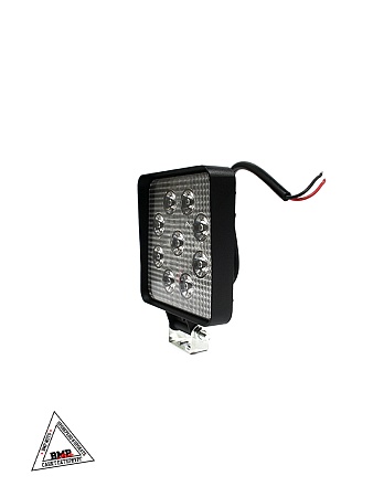 Фара 27w 9x3w LED квадратная