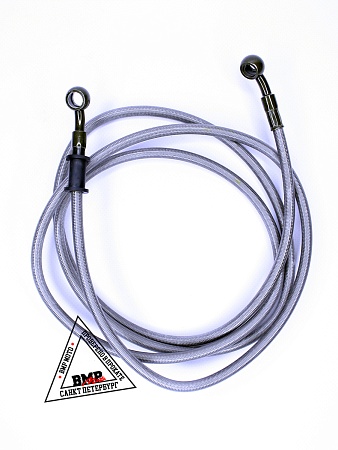 Шланг гидравлический тормозной (армированный) L=1700 d=10мм серый  BMP-moto