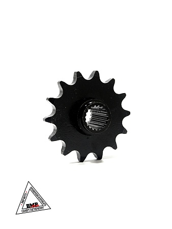 Звезда ведущая ATV150-200 (двигл.Wangye),без выноса. 14Т,24T внутр.