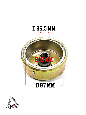 Ротор генератора (магнит) 152FMI 125см3 (двиг. без стартера)