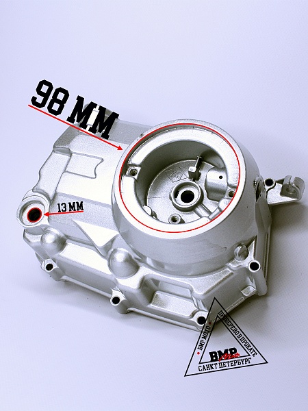 Крышка картера правая 154FMI 125см3 (механ. сцепл.)