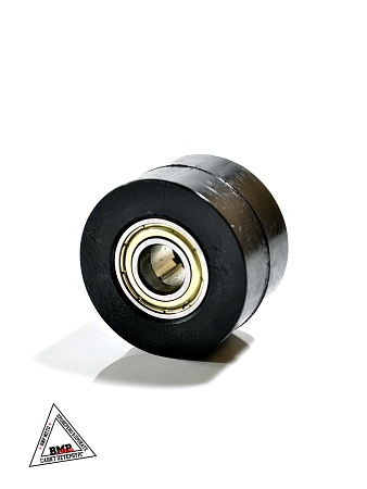 Ролик натяжителя приводной цепи, черный ф=38мм, Dвн.=10мм