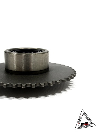 Шестерня обгонной муфты стартера (бендикса), с сальником, 110-125cc