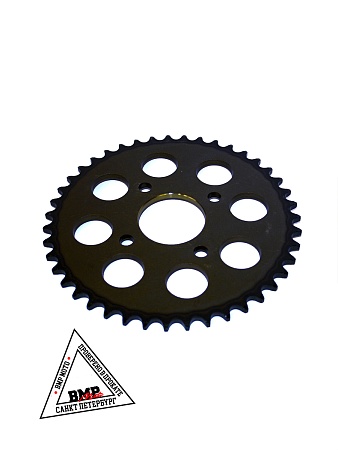 Венец, звезда ведомая (520-43) сталь, закаленные зубья CG/CB 4х90х58 BMP-moto
