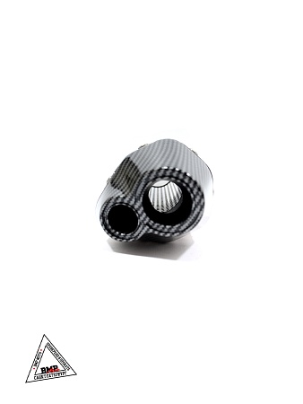 Глушитель AKRAPOVIC #12 (двойной) шестигранный титан