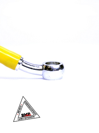 Шланг гидравлический тормозной (армированный) L= 700 d=10мм красный (11835)