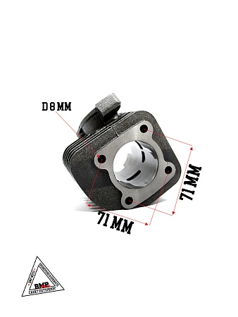 ЦПГ (поршневая) d=47mm 1E40QMB (Stels QJ50) (62,5/62,6/64/12) 70см3 (+головка)