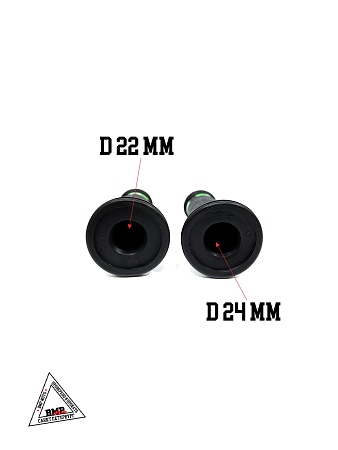 Ручки руля РТ #2 зеленые