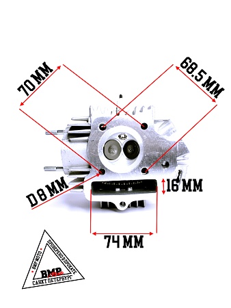 ГБЦ в сборе 152FMH 110см3