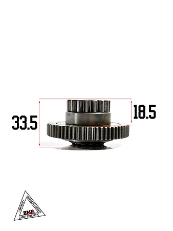 Шестерная редуктора электростартера большая (эл.стартер 11T), ZS172FMM-3A(CB250-F)