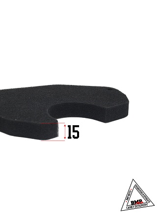 Элемент воздушного фильтра Honda DIO AF18/27 (15mm, c пропиткой)  (10000724)