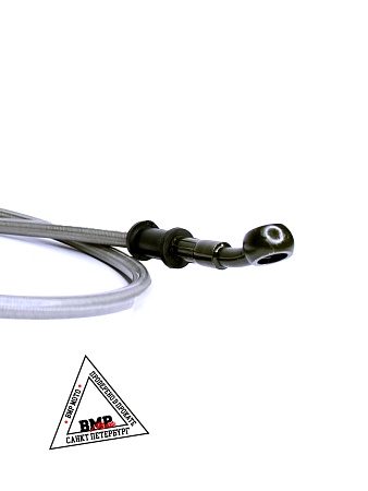Шланг гидравлический тормозной (армированный) L=1000 d=10мм серый (7911) BMP-moto