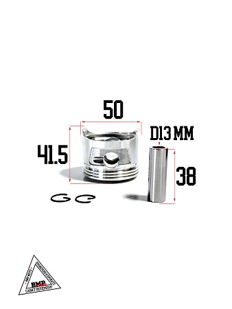 ЦПГ (поршневая) 100см3 (50x41,5) ТЮНИНГ из 70сс в 100сс Alpha (68,4/69,2/62,8/13)